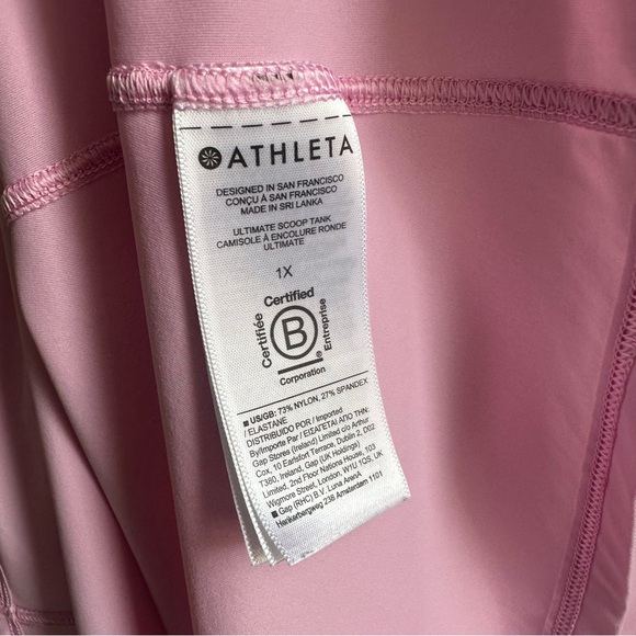 Athleta Pink Razorback Tank Top - Picture 5 of 7